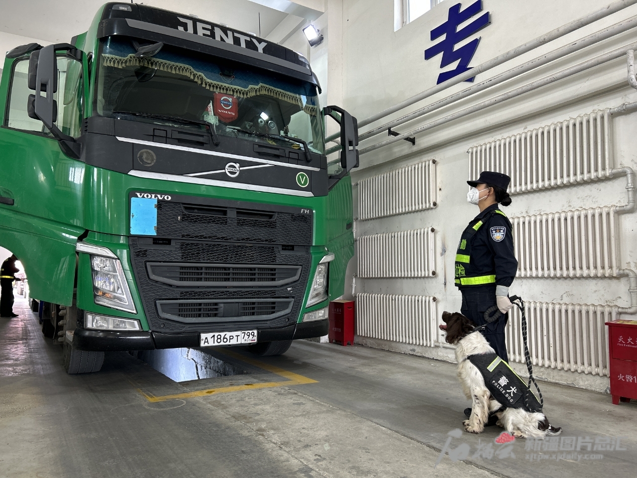 阿拉山口公路口岸通关过货量双破纪录(图2)