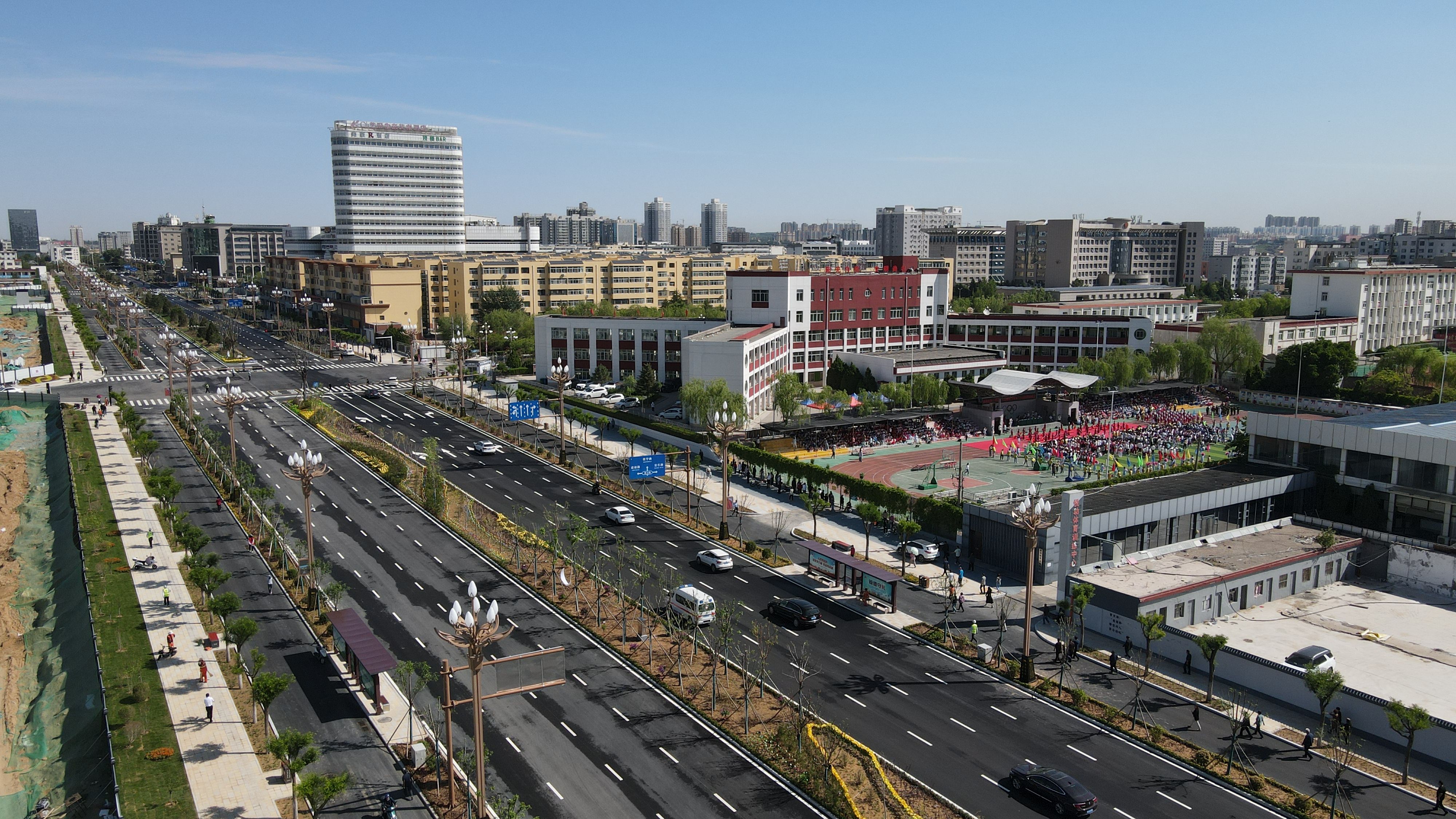 城市蝶变满目新——2023年榆林城市建设工作综述