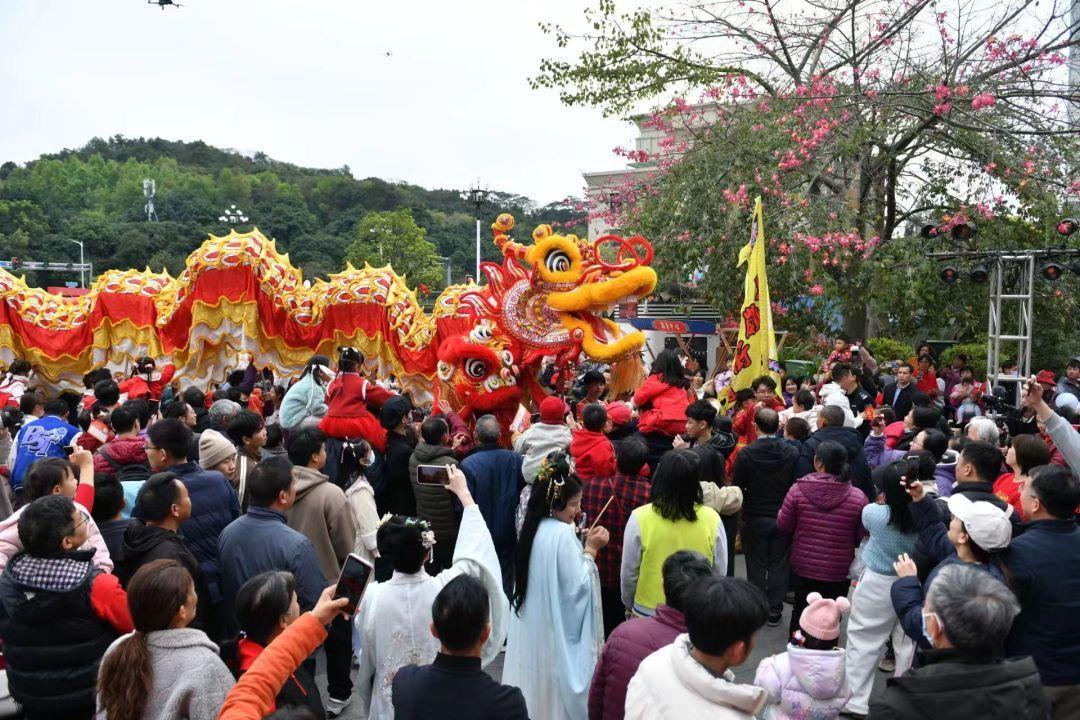 广府味·幸福年丨穿汉服、品非遗黄埔长岭街张灯结彩闹元宵(图2)