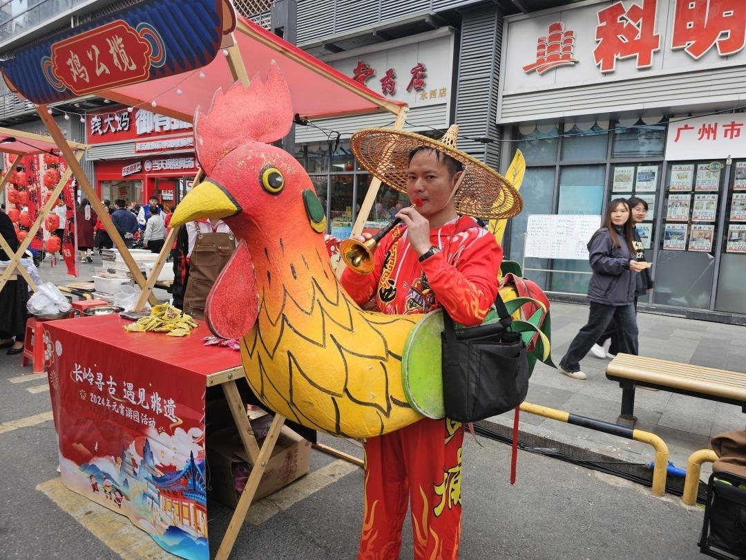 广府味·幸福年丨穿汉服、品非遗黄埔长岭街张灯结彩闹元宵(图4)